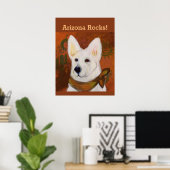 Deutscher Schäferhund Poster (Heimbüro)