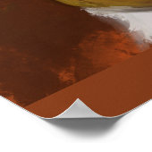 Deutscher Schäferhund Poster (Ecke)