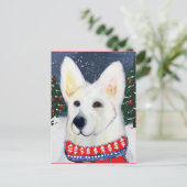 Deutscher Schäferhund Postkarte (Stehend Vorderseite)