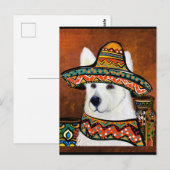 Deutscher Schäferhund Postkarte (Vorne/Hinten)