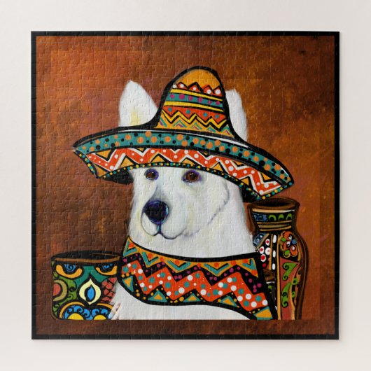 Deutscher Schäferhund Puzzle (Vertikal)