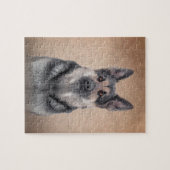 Deutscher Schäferhund Puzzle (Horizontal)