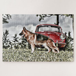 Deutscher Schäferhund Puzzle