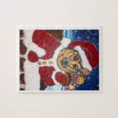 Deutscher Schäferhund Puzzle (Horizontal)