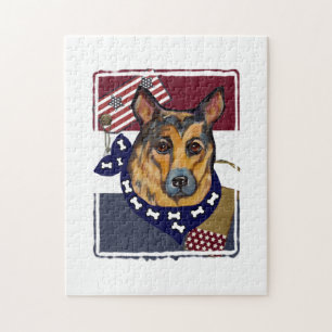 DEUTSCHER SCHÄFERHUND PUZZLE