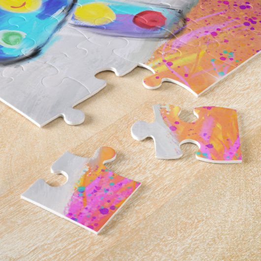 Deutscher Schäferhund Puzzle (Seite)