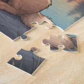 Deutscher Schäferhund Puzzle (Seite)