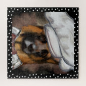 Deutscher Schäferhund Puzzle (Horizontal)