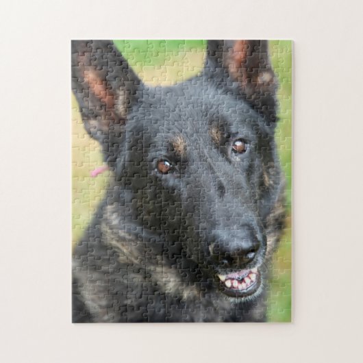 Deutscher Schäferhund Puzzle (Vertikal)