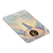 Deutscher Schäferhund Regenbogenbrücke Magnet (Rechte Seite)
