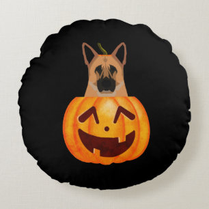 Deutscher Schäferhund Rundes Kissen