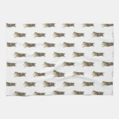 Deutscher Schäferhund (Sable) Geschirrtuch (Horizontal)