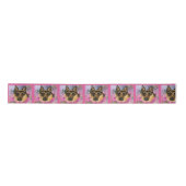 Deutscher Schäferhund Satinband (Vorderseite)