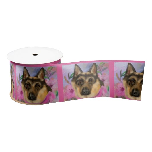 Deutscher Schäferhund Satinband (Spule)