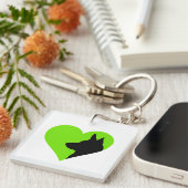 Deutscher Schäferhund Schlüsselanhänger (Vorderseite rechts)