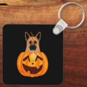 Deutscher Schäferhund Schlüsselanhänger (Rückseite)