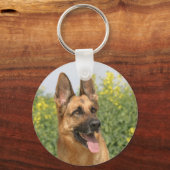 Deutscher Schäferhund Schlüsselanhänger (Vorderseite)