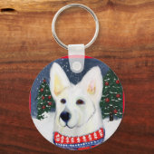 Deutscher Schäferhund Schlüsselanhänger (Vorderseite)