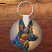 Deutscher Schäferhund Schlüsselanhänger (Vorderseite)