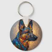 Deutscher Schäferhund Schlüsselanhänger (Rückseite)