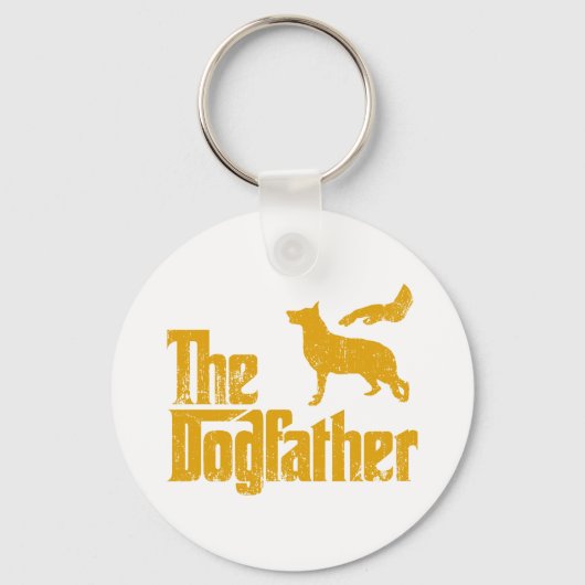 Deutscher Schäferhund Schlüsselanhänger (Vorderseite)