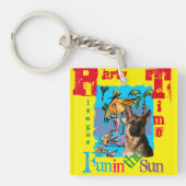 Deutscher Schäferhund Schlüsselanhänger (Vorderseite)