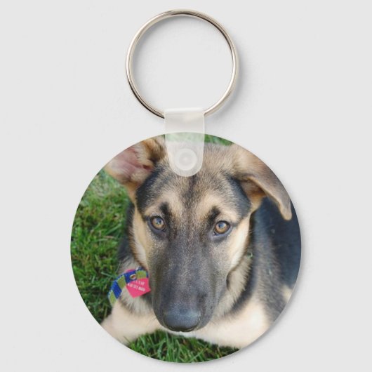 Deutscher Schäferhund Schlüsselanhänger (Vorderseite)