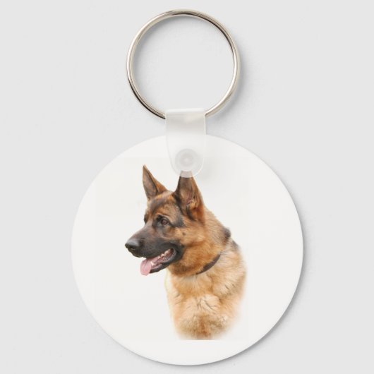 Deutscher Schäferhund Schlüsselanhänger (Vorderseite)