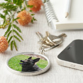 Deutscher Schäferhund Schlüsselanhänger (Seite)