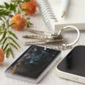 Deutscher Schäferhund-Schlüsselanhänger Schlüsselanhänger (Vorderseite rechts)