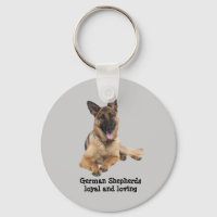 Deutscher Schäferhund-Schlüsselanhänger