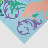 Deutscher Schäferhund Seidenpapier (Detail)