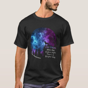 Deutscher Schäferhund Selbstmordgefälligkeit Bleib T-Shirt