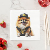 Deutscher Schäferhund  Serviette (Beispiel)