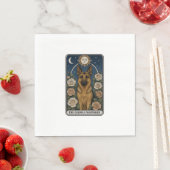 Deutscher Schäferhund Serviette (Beispiel)