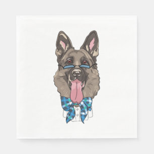 Deutscher Schäferhund Serviette
