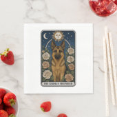 Deutscher Schäferhund Serviette (Beispiel)