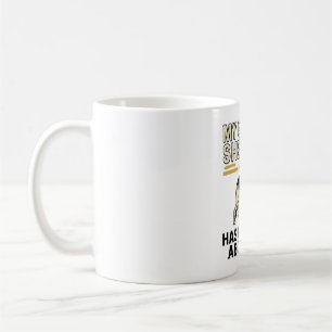 Deutscher Schäferhund-Shirt Lustige Vintage-Prägun Kaffeetasse