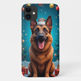 Deutscher Schäferhund, sitzend Case-Mate iPhone Hülle