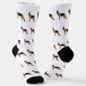 Deutscher Schäferhund Socken (Gewinkelt)