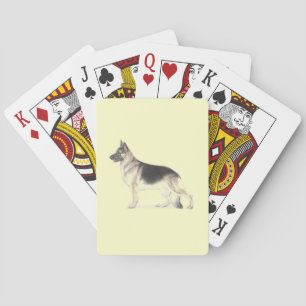 Deutscher Schäferhund Spielkarten