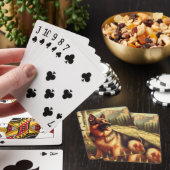Deutscher Schäferhund Spielkarten (In Situ)