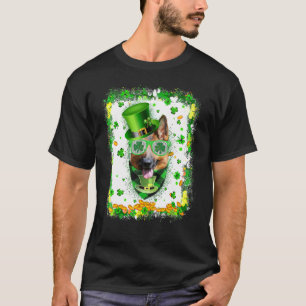 Deutscher Schäferhund St Patricks Day Irisches Kle T-Shirt