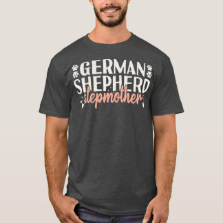 Deutscher Schäferhund Stepmatergeschenk T-Shirt