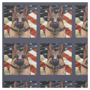 DEUTSCHER SCHÄFERHUND STOFF