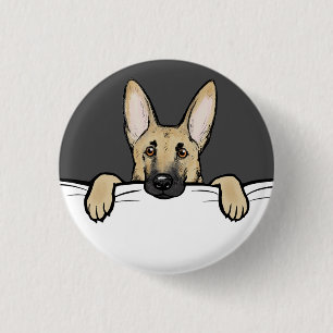 Deutscher Schäferhund Süß Button