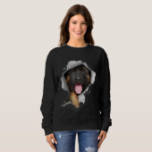 Deutscher Schäferhund Sweatshirt (Vorne ganz)