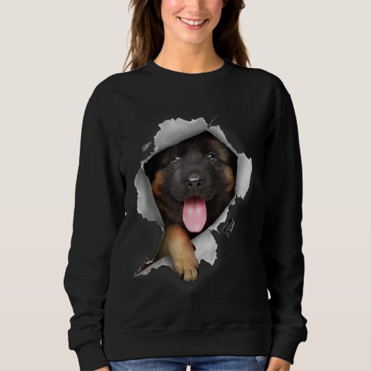Deutscher Schäferhund Sweatshirt (Vorderseite)