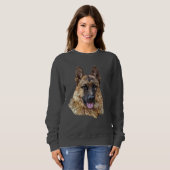 Deutscher Schäferhund Sweatshirt (Vorne ganz)