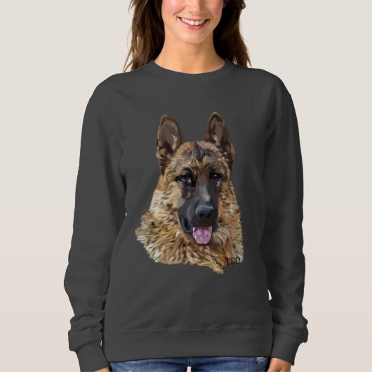 Deutscher Schäferhund Sweatshirt (Vorderseite)